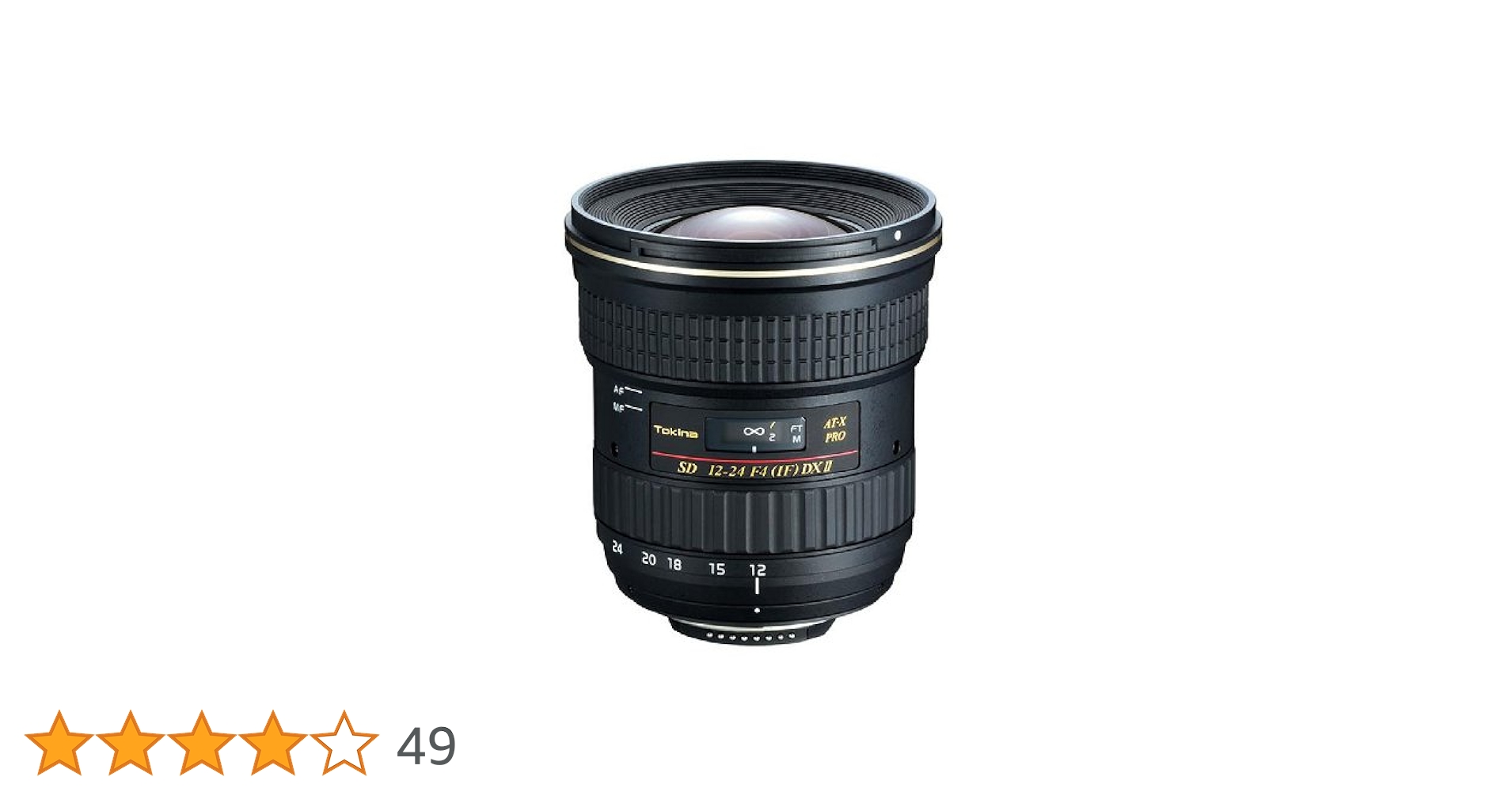 レンズ(ズーム) Tokina 12-24mm F4 AT-X PRO Nikon #8962 Amazon.co.jp: Tokina 超広角ズームレンズ AT-X 124 PRO DX II